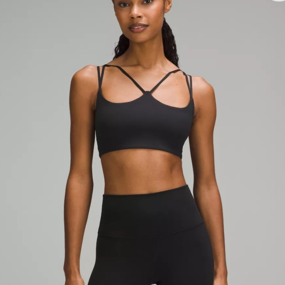 Lululemon Nulu Strappy Yoga Bra Light Support